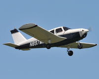 N897MB @ 5W8 - Departing runway 22 - by John W. Thomas