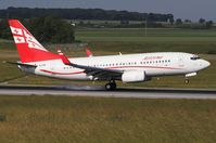 4L-TGM @ LOWW - Georgian Airways Boeing 737-790	c/n33012 - by Delta Kilo