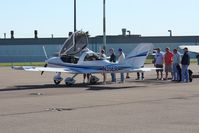 N35ER @ MRT - Drawing a crowd at the Marysville, Ohio fly-in breakfast.