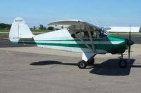 N41AH @ MRT - Arriving at the Marysville, Ohio fly-in breakfast. - by Bob Simmermon