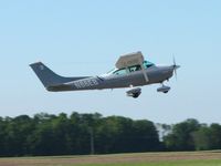 N86EB @ MRT - Departing Marysville, Ohio - by Bob Simmermon