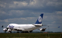 N452PA @ EDDP - The big blue P on the ramp to western Autobahn bridge - by Holger Zengler