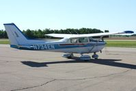 N734EN @ MRT - Arriving at the Marysville, Ohio fly-in breakfast. - by Bob Simmermon