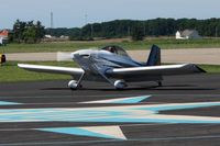 N806RG @ MRT - Arriving at the Marysville, Ohio fly-in breakfast.