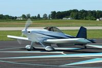 N806RG @ MRT - Arriving at the Marysville, Ohio fly-in breakfast.