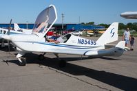 N8549S @ MRT - Preparing to depart the Marysville, Ohio fly-in breakfast.