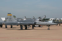 61-0876 @ AFW - At Alliance, Fort Worth - this aircraft was converted to AT-38B.  To AMARC as TF0110 Aug 30, 1991, Returned to service with 49th FW.  Notice the yellow stripe on the tail...the other side is green...