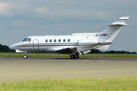 G-CFBP @ EGGW - Jersey based HS125 at Luton - by Terry Fletcher