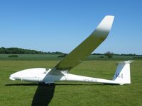 G-CJFX @ XGRL - Rolladen-Schneider LS8 at Gransden Lodge