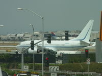 N889NC @ LAX - Parked on westside being worked on - by Helicopterfriend