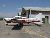 N44941 @ SZP - 1977 Piper PA-28R-201T TURBO ARROW III, Continental TSIO-360-F 200 Hp, first year of tapered wing - by Doug Robertson
