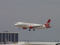 N628VA @ LAX - On Final to 24R - by Helicopterfriend