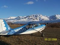 N8554V - N8554V at Pilgrim Hot Springs - by Sean Bogart