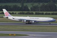 B-18801 @ LOWW - China Airlines  first visit with A340 - by Delta Kilo