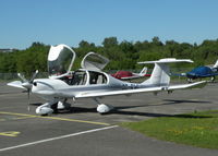 OO-RWI @ EGLK - EASY ACCESS TO THE FRONT BUT A BIT AWKWARD GETTING IN AND OUT OF THE BACK - by BIKE PILOT