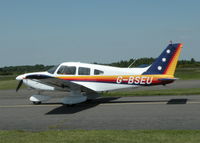 G-BSEU @ EGLK - VISITING CHEROKEE, THIS AIRCRAFT WAS A BLACKBUSHE RESIDENT UP TO FEB 2009 - by BIKE PILOT