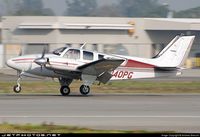 N40PG - N40PG landing at Long Beach Ca. airport - by unknown