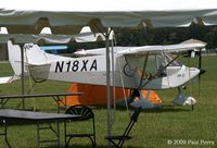 N18XA @ SFQ - Seen with a tent, from under a tent