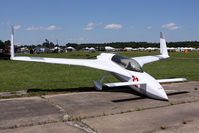 N320ST @ SFQ - 2006 LongEZ N320ST Magic Carpet Ride on display at the 2009 Virginia Regional Festival of Flight at Suffolk Executive Airport.