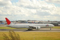 JA734J @ EGLL - Landing 27R