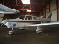 F-GEEK - A nice PA28 180 Warrior II in brown and white - by GH