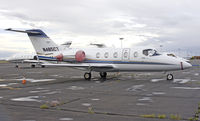 N485CT @ KSAF - Parking position after the rain has fallen a large part of the day on Santa Fé (in May !!!).