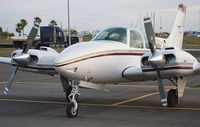 N664AR @ XS45 - Parking position in the late afternoon on (very quiet) Mustang Island airport, Tx. - by Philippe Bleus