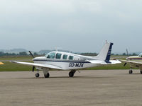 OO-MJK @ EGSU - One of several for the European Bonanza Soc UK tour - by Andy Parsons