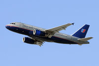 N834UA @ KLAX - Departing LAX on 25R - by Todd Royer