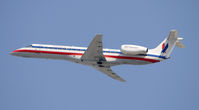 N844AE @ KLAX - Departing LAX on 25R - by Todd Royer