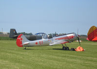 G-YAKM @ EHOW - Oostwold  Airport  Airshow june 2009 - by Henk Geerlings