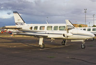 N27367 @ KPGA - First picture of this long twin prop. Thanks to the very kind person who opens the doors for me. - by Philippe Bleus