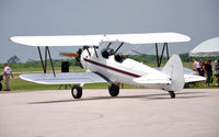 N4931V @ KCRS - Stearman taxiing to RWY 14 during Corsicana Airsho 09. - by TorchBCT