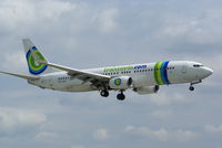 PH-HZO @ EHAM - Just before landing. Polderbaan Schiphol - by jan bekker