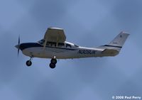 N309JK @ HEF - A clean looking Stationair getting aloft