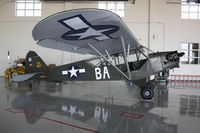 N49844 @ KOWB - Piper L-4B - by Mark Pasqualino