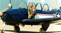 N8662E @ FCM - T-34B N8662E on the POF ramp at FCM- Pilot Al Pike - by Bob Lukins