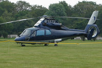 G-CEYU - One of the helicopters at Epsom on 2009 Derby Day - by Terry Fletcher