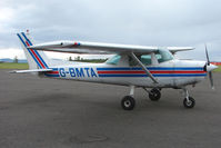 G-BMTA @ EGPT - Cessna 152 at Perth Airport in Scotland - by Terry Fletcher