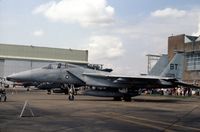76-0029 @ MHZ - F-15A Eagle of 36th Tactical Fighter Wing at Bitburg on display at the 1980 Mildenhall Air Fete. - by Peter Nicholson