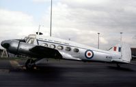 G-BFIR @ MHZ - Anson C.21 with civil registration G-BFIR at the 1980 Mildenhall Air Fete. - by Peter Nicholson