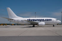 LY-AWG @ VIE - Sky Europe Boeing 737-500