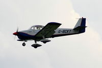G-BCKT @ EGNR - arriving at Hawarden - by Chris Hall