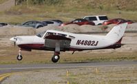 N4802J @ KRAL - Departing RAL on 27 - by Todd Royer
