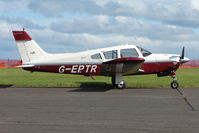 G-EPTR @ EGPT - Piper PA-28R-200 at Perth Airport in Scotland - by Terry Fletcher