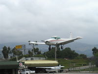 N91689 @ SZP - 1946 North American NAVION, Continental E-225 upgrade, on final Rwy 22 - by Doug Robertson