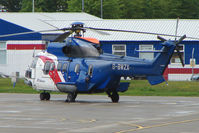 G-BWZX @ EGPD - Bristow Eurocopter AS332L at Aberdeen