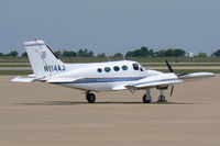 N114AJ @ AFW - At Alliance, Fort Worth - AJ Foyt Racing In town for the IRL race at Texas Motorspeedway - by Zane Adams