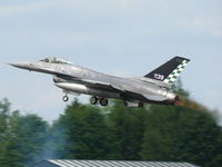 MM7239 @ EBFS - General Dynamics F-16AM Fighting Falcon MM7239 Italian Air Force with a nicely painted tail - by Alex Smit