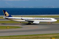 9V-STE @ RJGG - SQ's A330-300 is new face in Japan. - by J.Suzuki